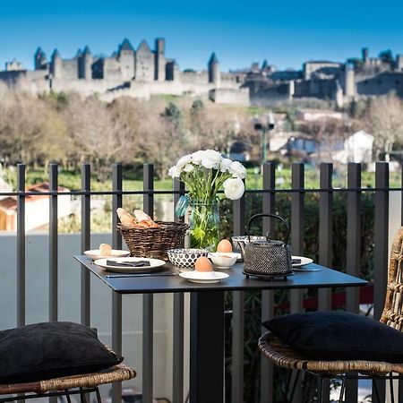Bed and Breakfast Sur Le Quai Carcasona Exterior foto